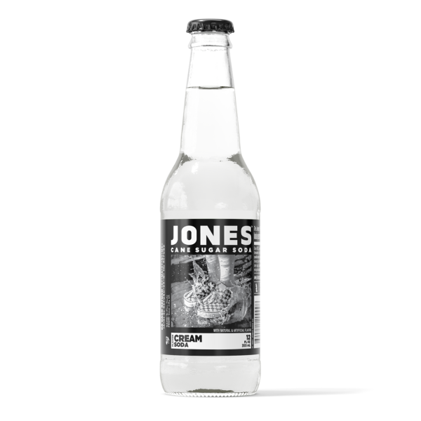 Jones Cream Soda Cane Sugar Soda