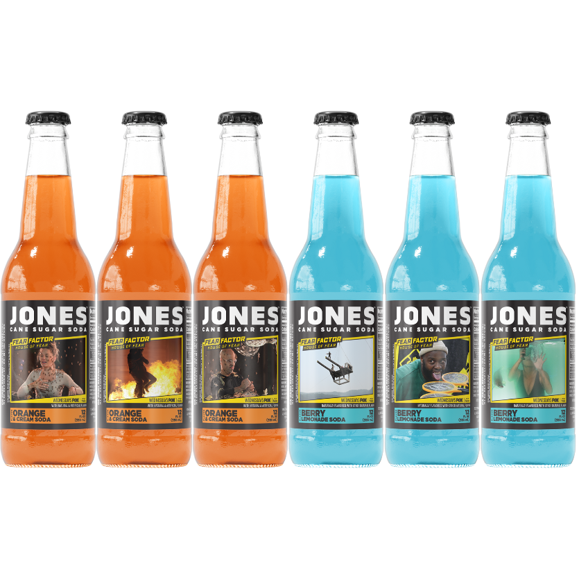Fear Factor x Jones Soda Collection