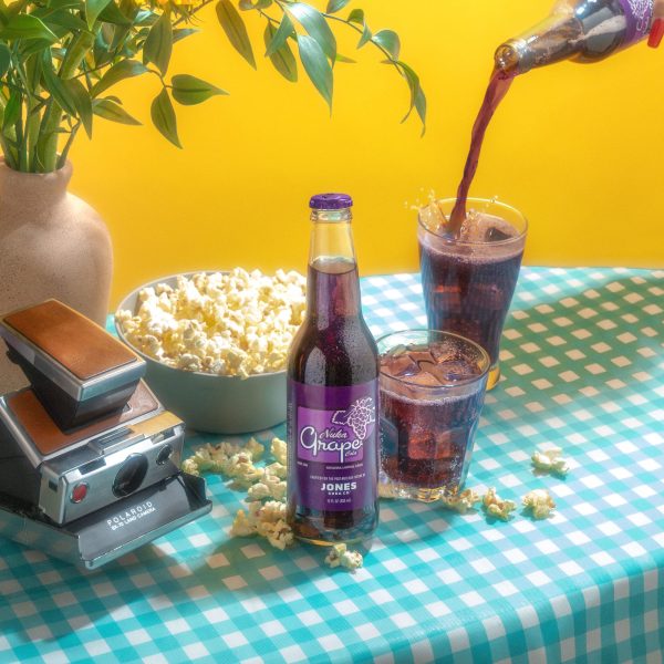 Jones Soda Nuka Grape Cola