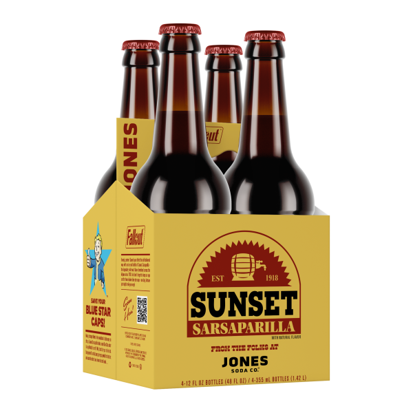 Jones Soda Sunset Sarsaparilla
