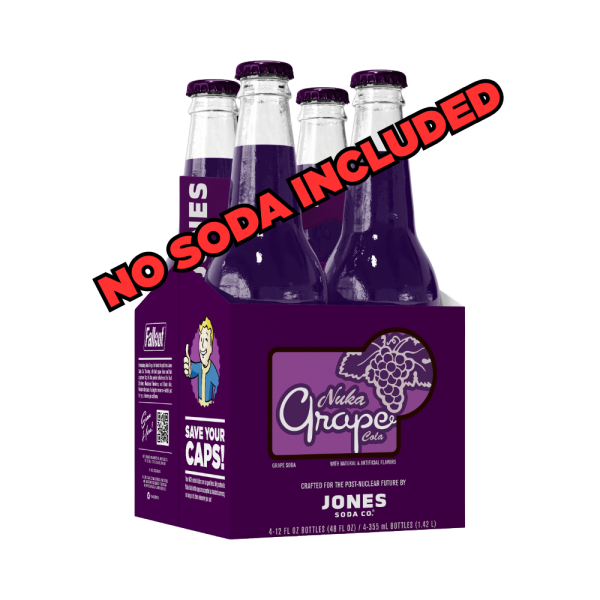 Jones Soda Nuka Grape Cola